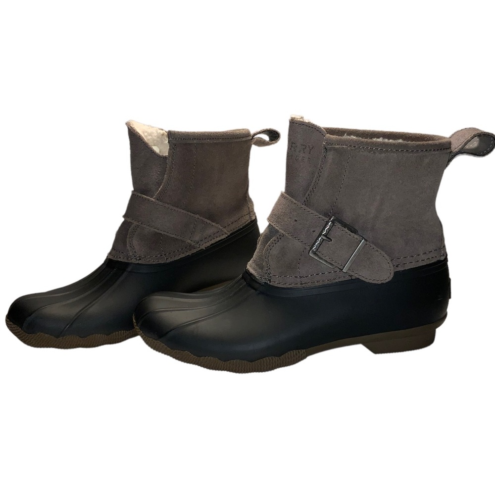 Sperry Rip Water Sherpa Lined Short Duck Boots